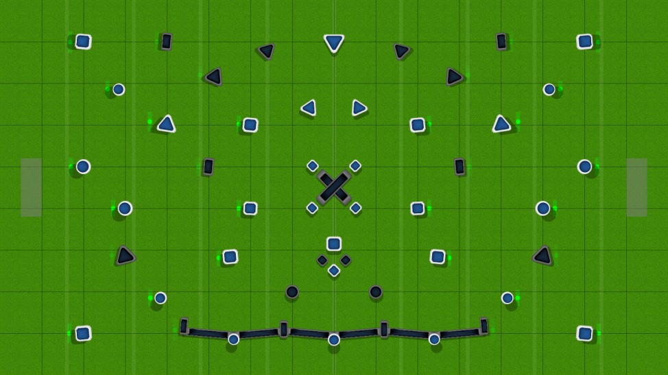 Alpha Map #3 Paintball Field Image