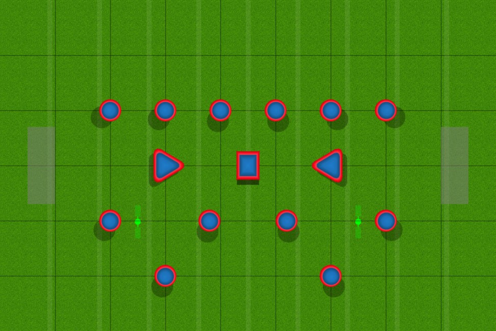 1v1 Strat Field Paintball Field Image