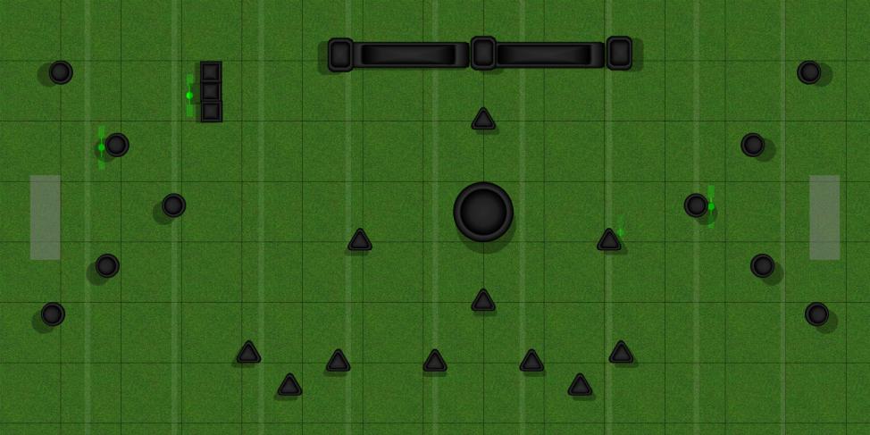 3v3 Basic Speedball Paintball Field Image