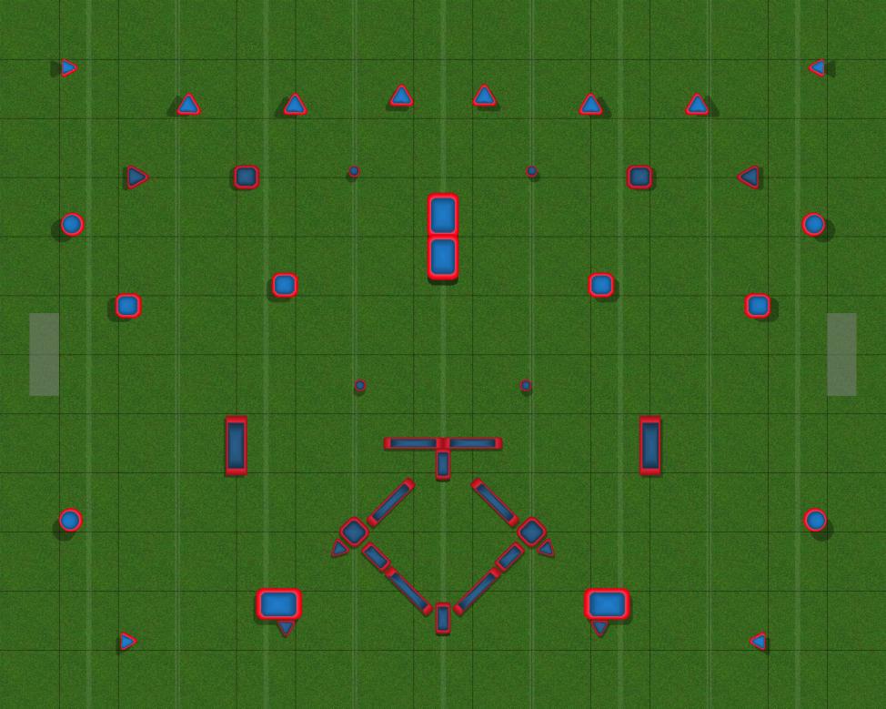 MVPS Layout B Paintball Field Image