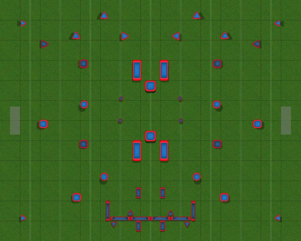 Foffles Layout #1 Paintball Field Image