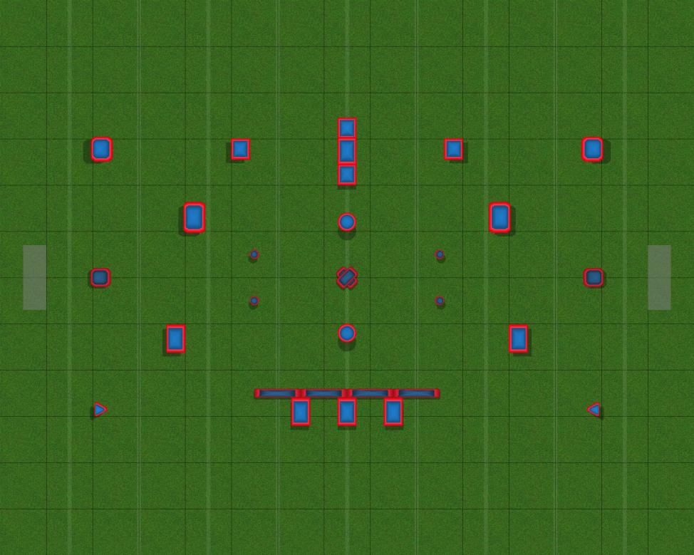 Official SpeedQB Layout Paintball Field Image